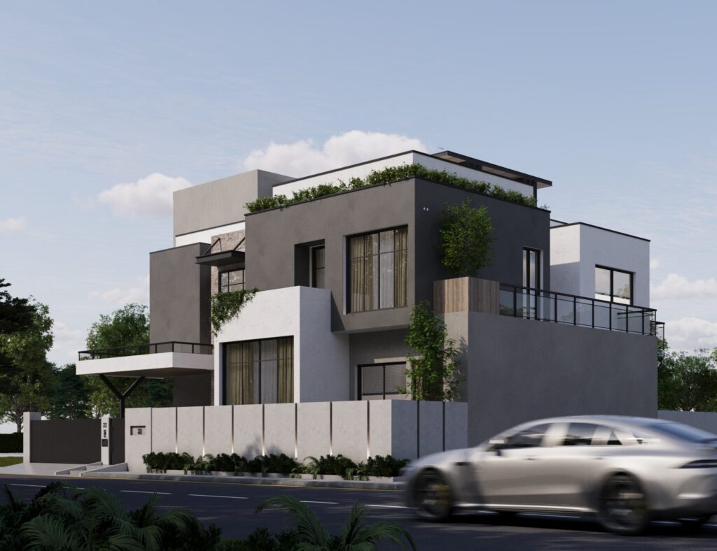 Contemporary residential architecture project by ARCHILAD in Islamabad