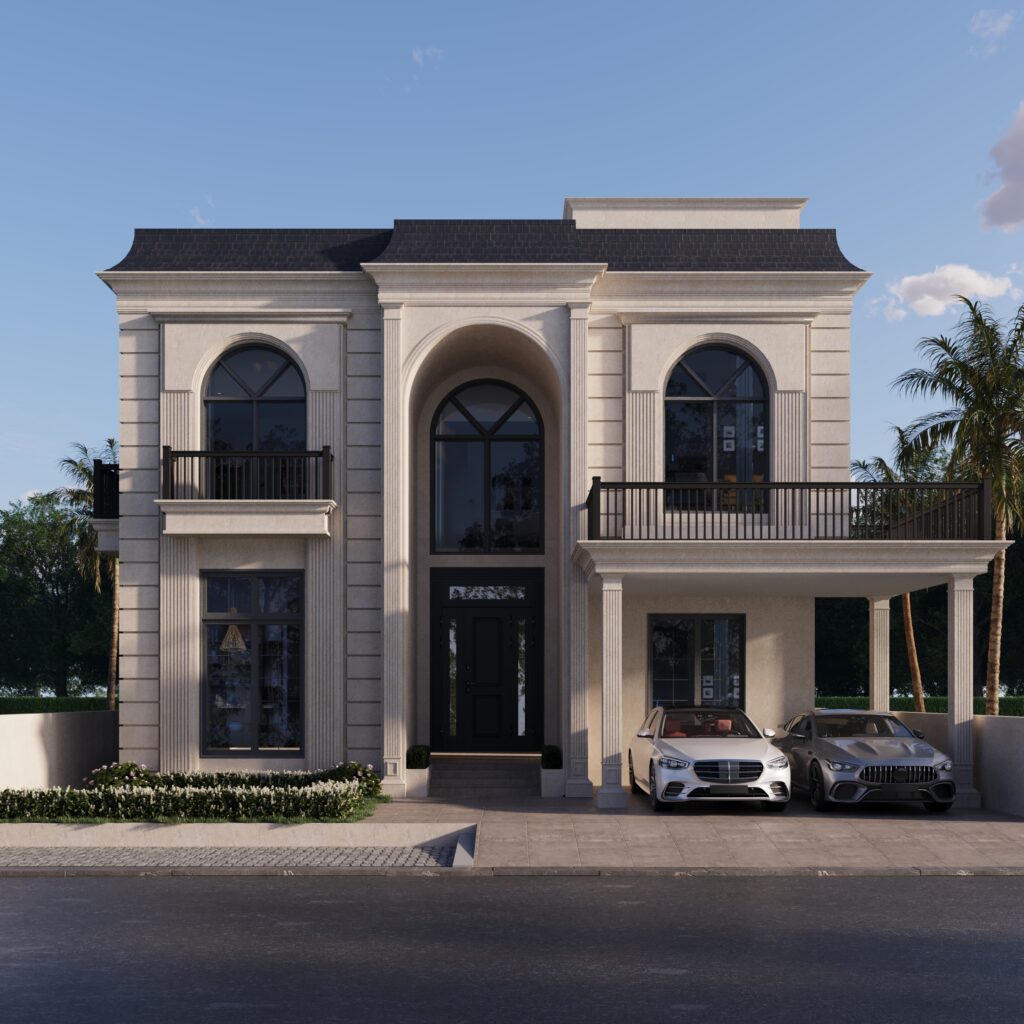 Architectural detail from an ARCHILAD residential project in Islamabad